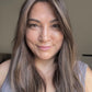 MEDIUM BROWN ASHY BALAYAGE TOPPER