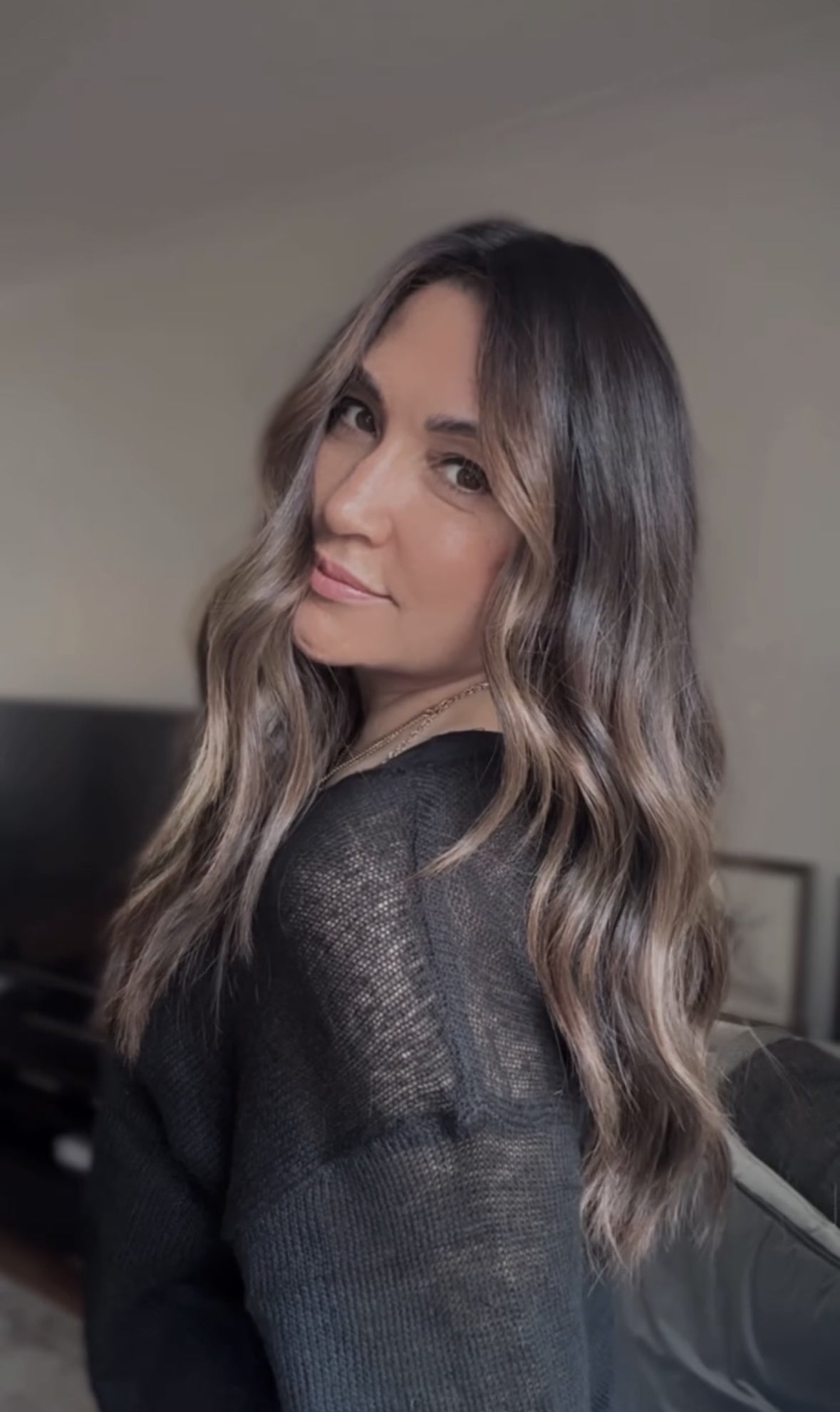 FEATHERLITE CARAMEL BALAYAGE TOPPER