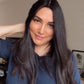 DARKEST BROWN/SOFT BLACK VIRGIN HAIR TOPPER