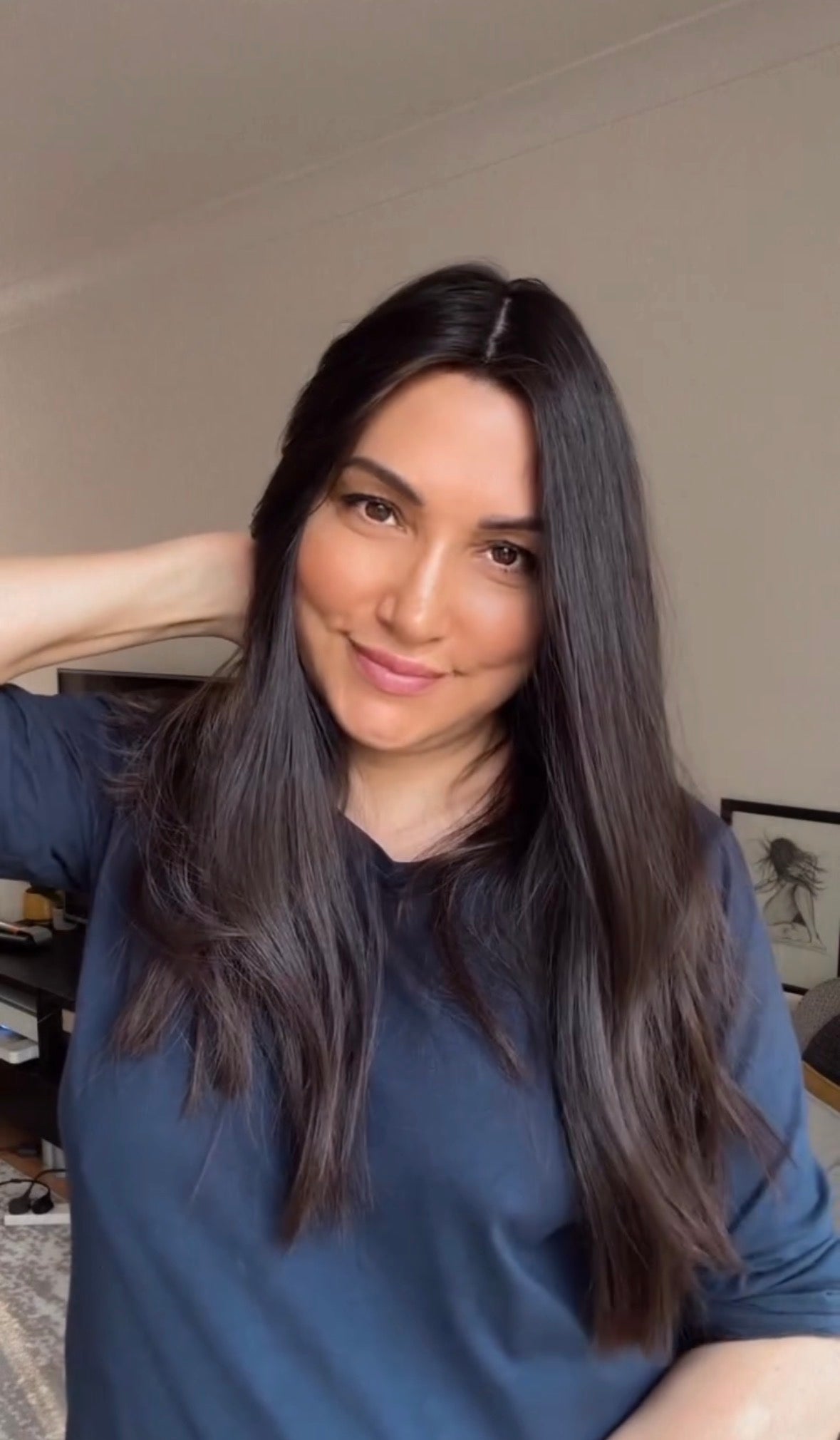 DARKEST BROWN/SOFT BLACK VIRGIN HAIR TOPPER