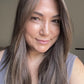 MEDIUM BROWN ASHY BALAYAGE TOPPER