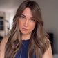Featherlite Light Brown Topper With Soft Balayage