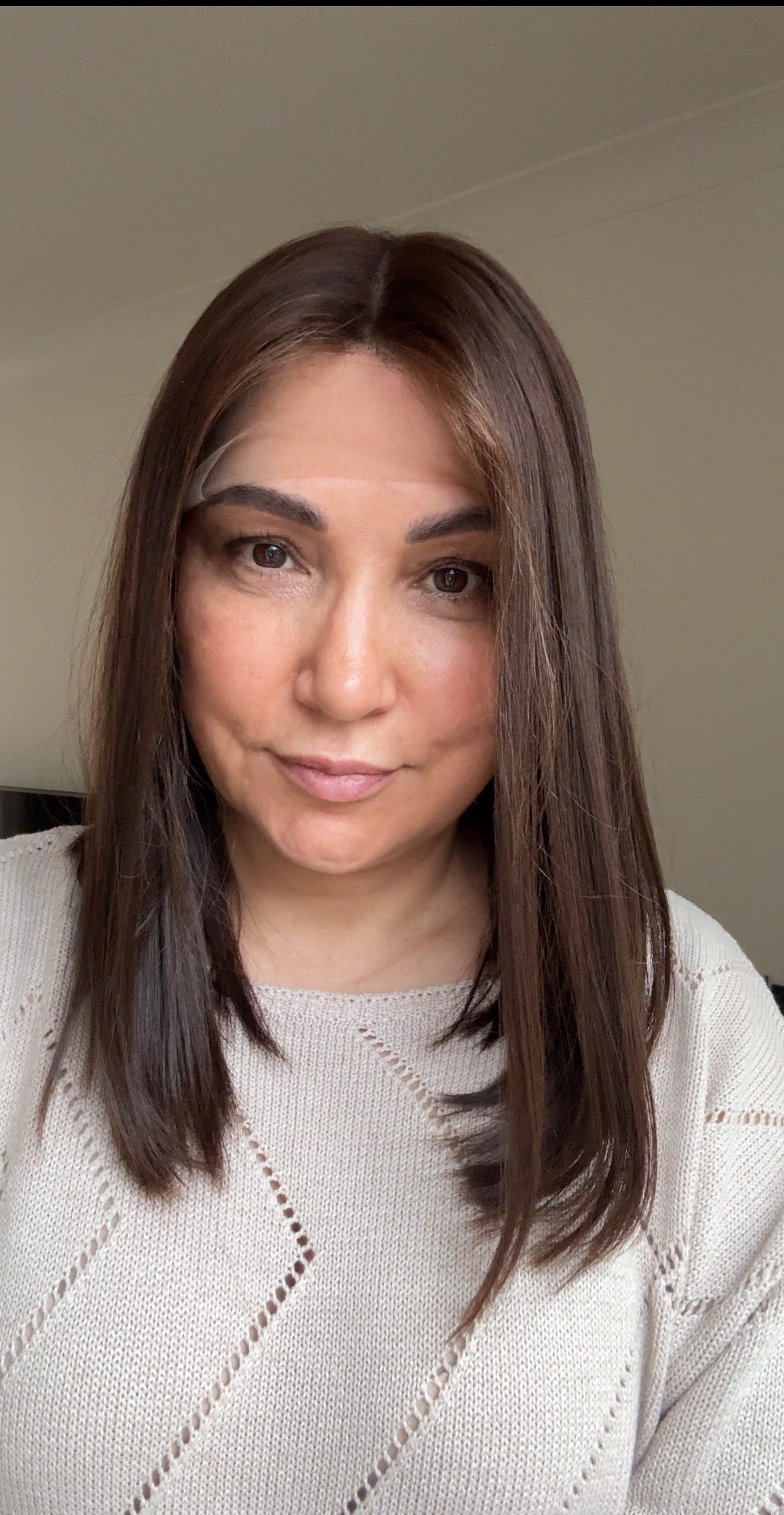 Medium Brown Lace Top Wig