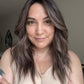 ASHY BALAYAGE SILK TOPPER/HIGHER DENSITY