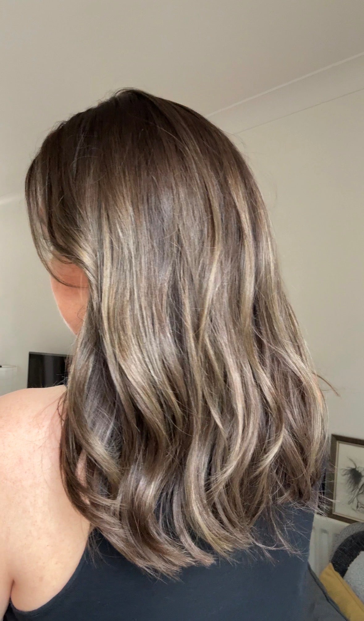 PREMIUM COLLECTION RUSSIAN/SLAVIC VIRGIN HAIR BASE ASHY BALAYAGE TOPPER