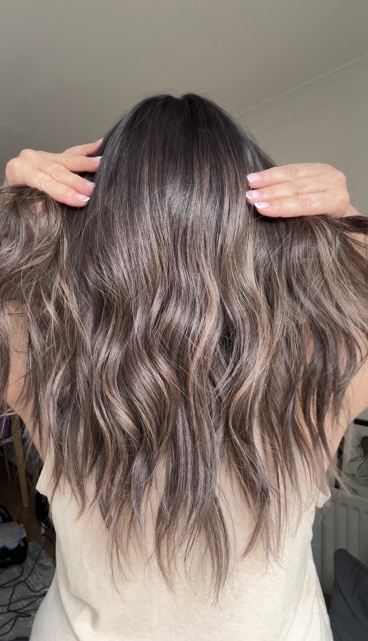 ASHY BALAYAGE SILK TOPPER/HIGHER DENSITY