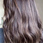 MEDIUM TO LIGHT BROWN BALAYAGE SILK TOPPER