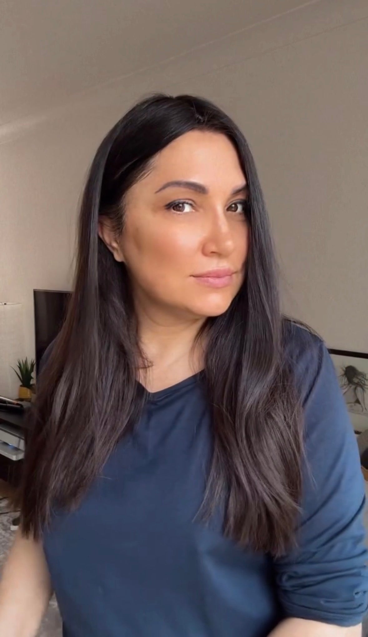 DARKEST BROWN/SOFT BLACK VIRGIN HAIR TOPPER