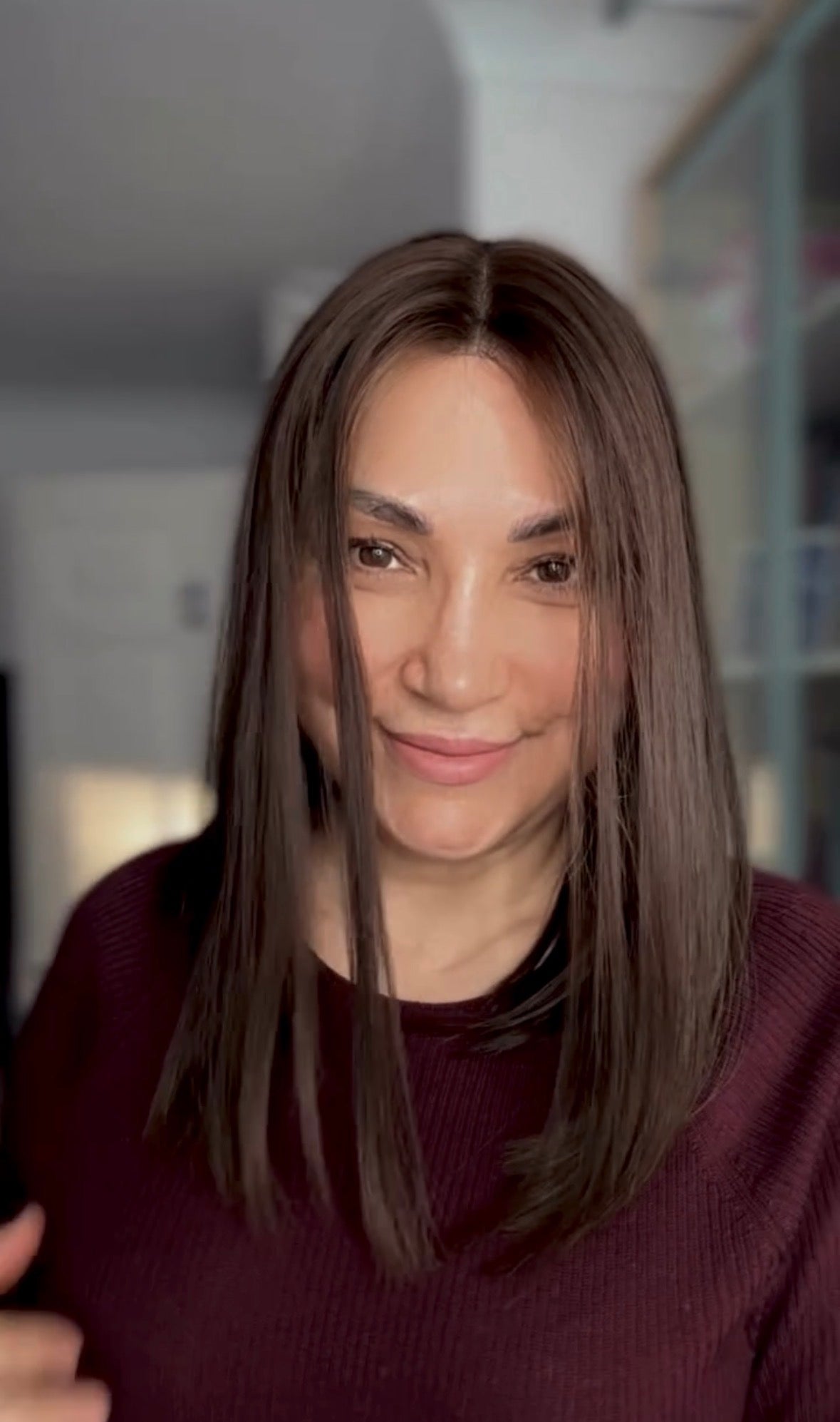 Medium Brown Lace Top Wig