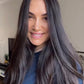 DARKEST BROWN/SOFT BLACK VIRGIN HAIR TOPPER