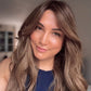Featherlite Light Brown Topper With Soft Balayage
