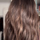 MEDIUM TO DARK BROWN ASHY BALAYAGE TOPPER