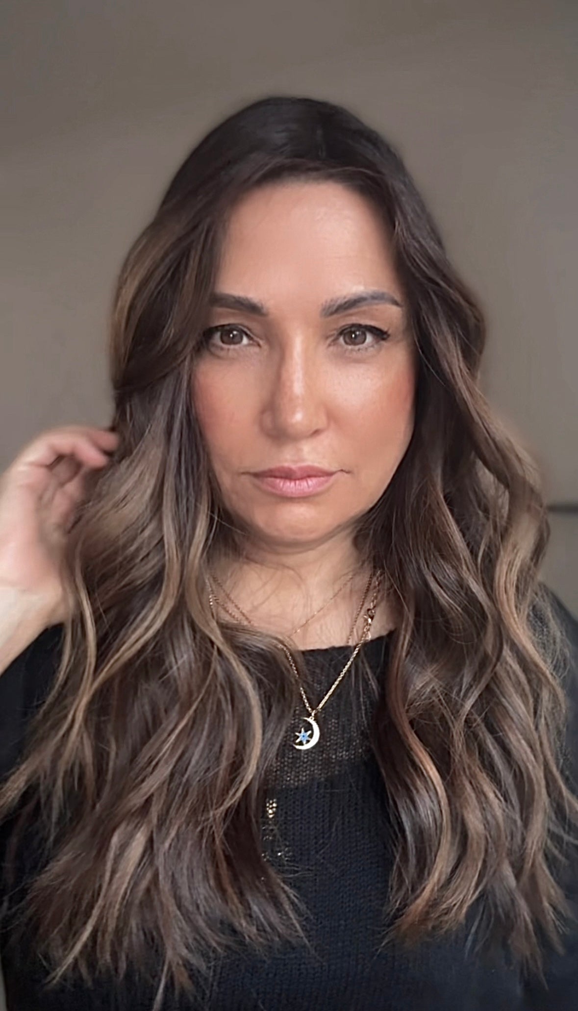 FEATHERLITE CARAMEL BALAYAGE TOPPER