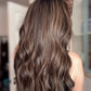 DARK BROWN BALAYAGE/HIGHLIGHTED TOPPER