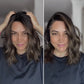 FEATHERLITE DARK BROWN ASHY BALAYAGE TOPPER