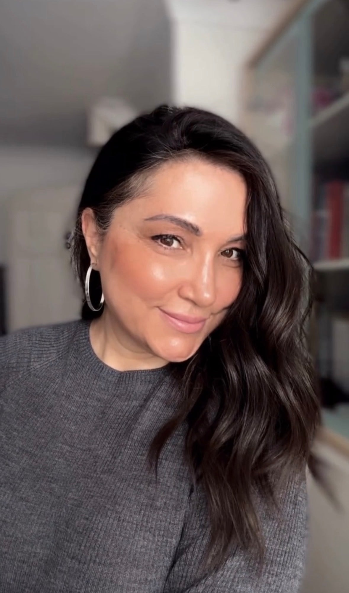 DARKEST BROWN VIRGIN SILK TOPPER