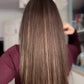 LIGHT BROWN BALAYAGE TOPPER