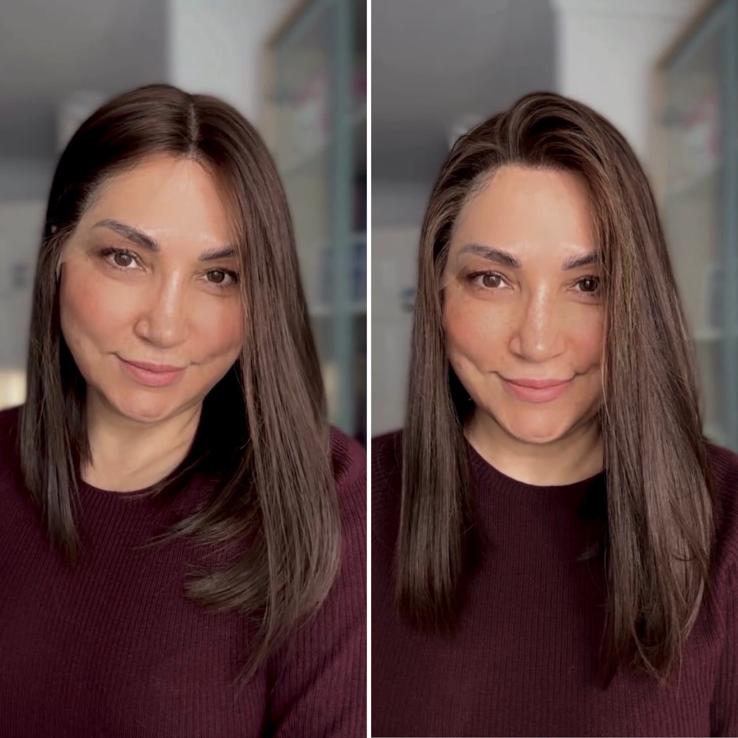 Medium Brown Lace Top Wig