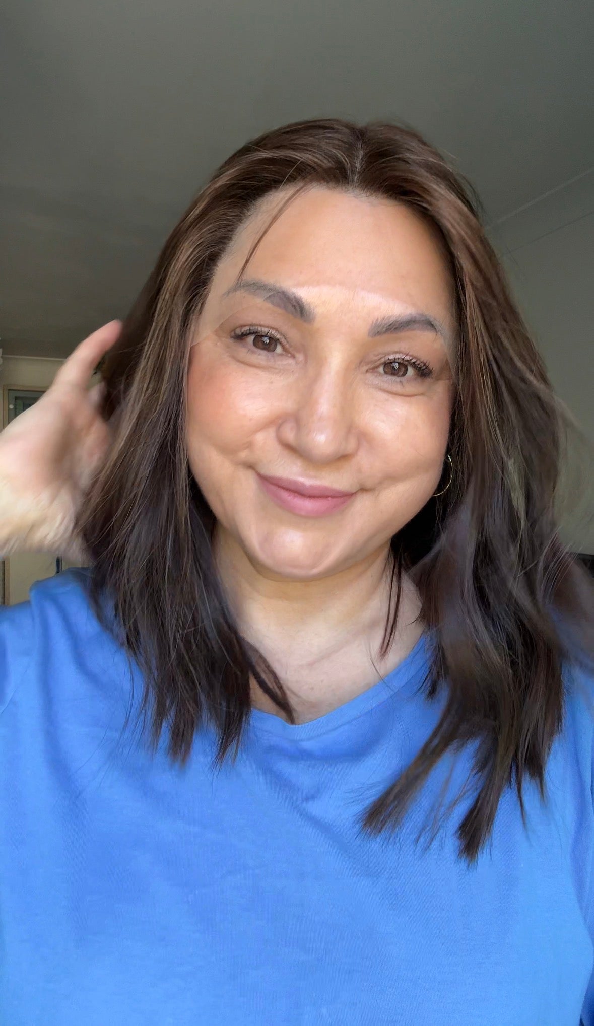 Medium Brown Lace Top Wig