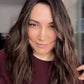 MEDIUM TO DARK BROWN ASHY BALAYAGE TOPPER