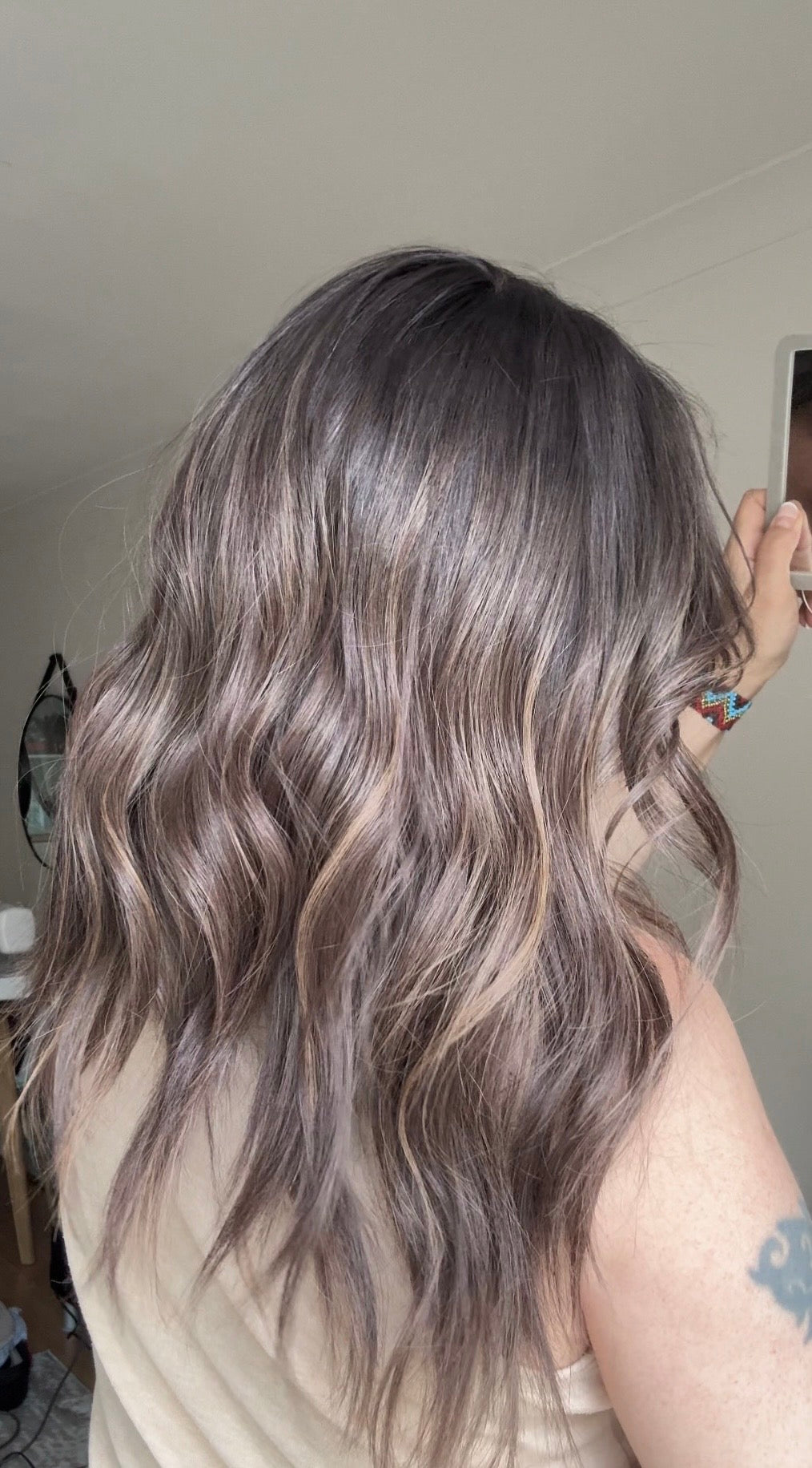 ASHY BALAYAGE SILK TOPPER/HIGHER DENSITY