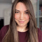 LIGHT BROWN BALAYAGE TOPPER