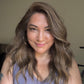 FEATHERLITE/ULTRA LIGHT SILK CAP DARK BLONDE TOPPER