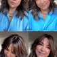 SOFT LAYERED LOB WITH CURTAIN BANGS