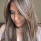 MEDIUM BROWN ASHY BALAYAGE TOPPER