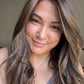 MEDIUM BROWN ASHY BALAYAGE TOPPER