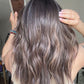ASHY BALAYAGE SILK TOPPER/HIGHER DENSITY