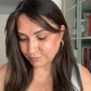 DARK BEOWN/SOFT BLACK VIRGIN TOPPER WITH ASHY RIBBON BALAYAGE