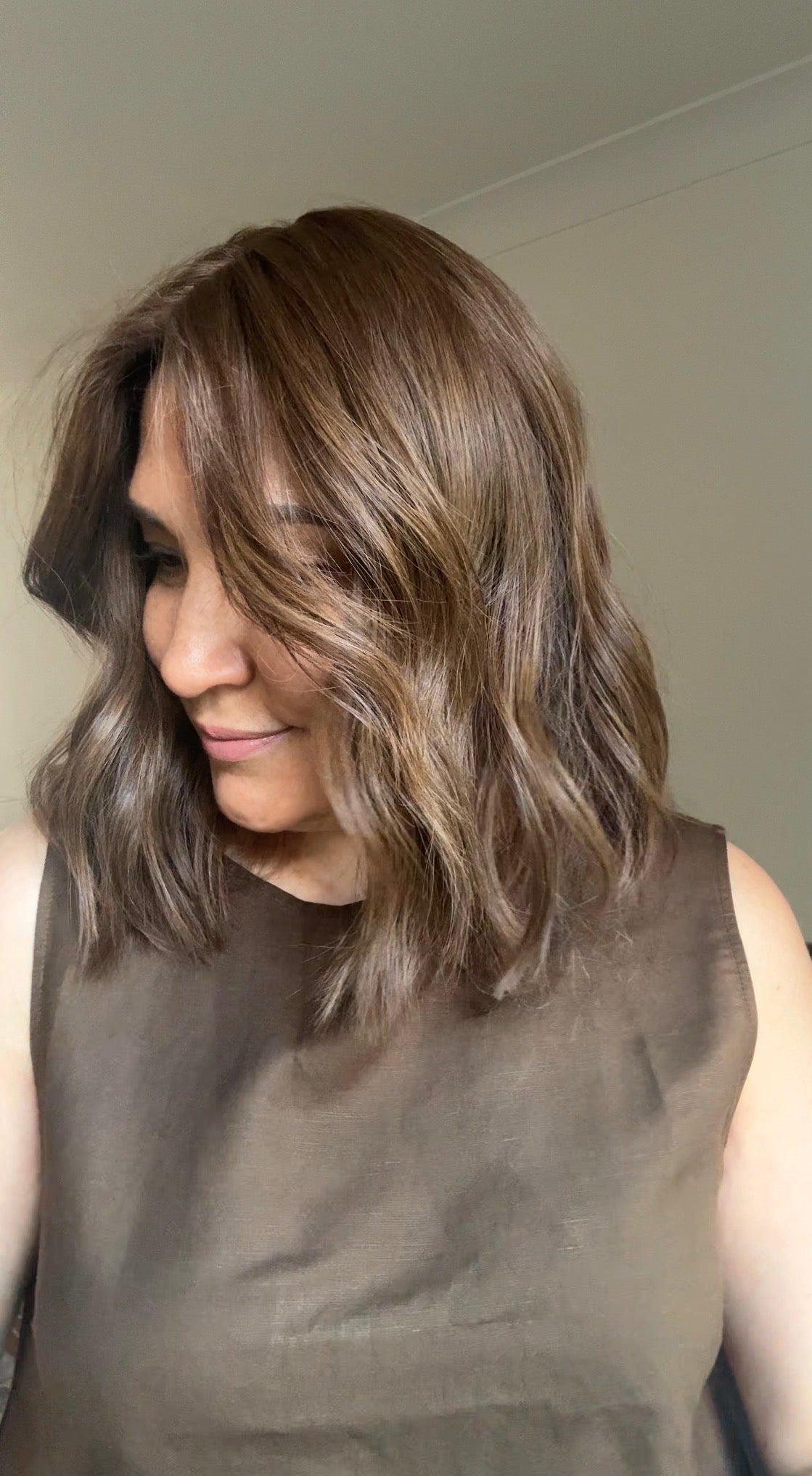 ULTRA-LIGHT SILK CAP MEDIUM TO LIGHT  BROWN TOPPER