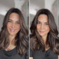 FEATHERLITE VIRGIN BASE DARK BROWN TOPPER WARM BALAYAGE