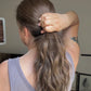 FEATHERLITE/ULTRA LIGHT SILK TOPPER-LIGHT BROWN