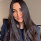 DARKEST BROWN/SOFT BLACK VIRGIN HAIR TOPPER