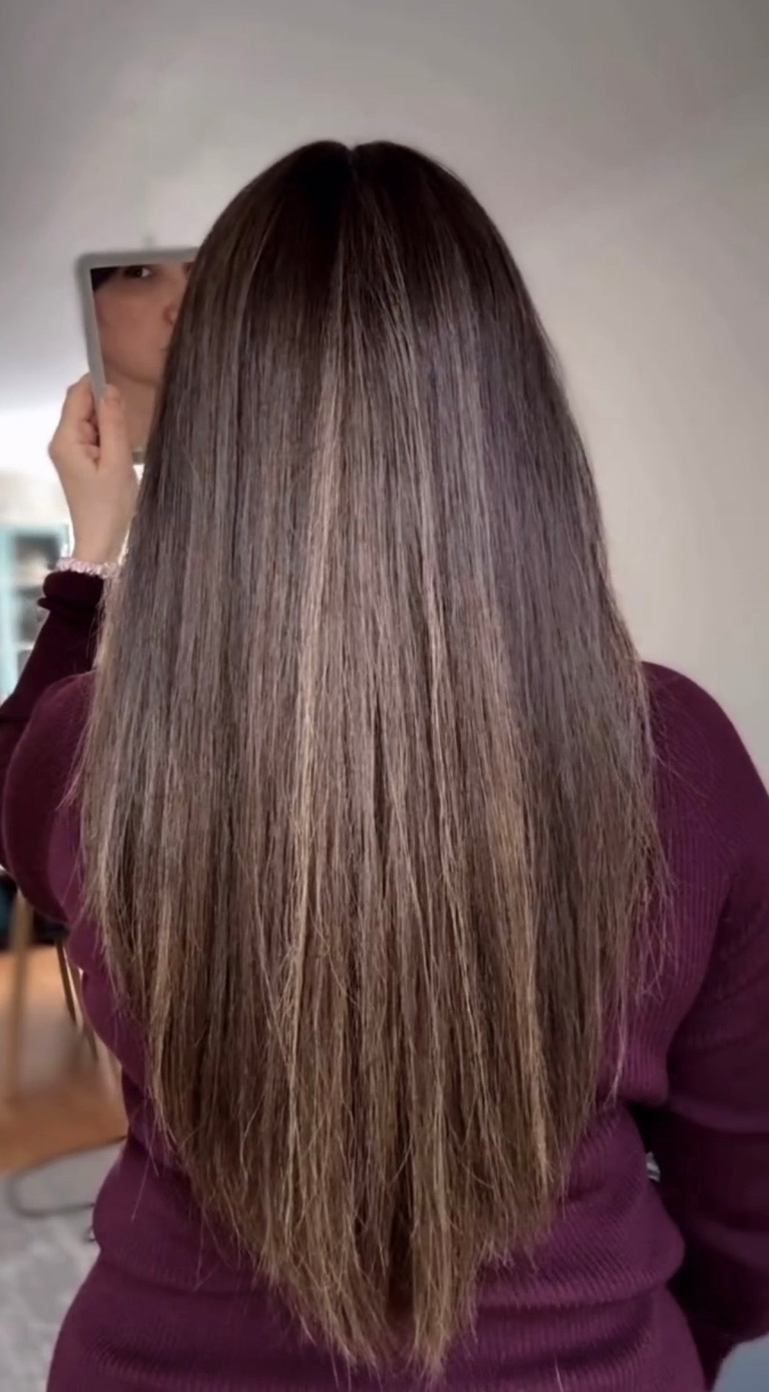 LIGHT BROWN BALAYAGE TOPPER