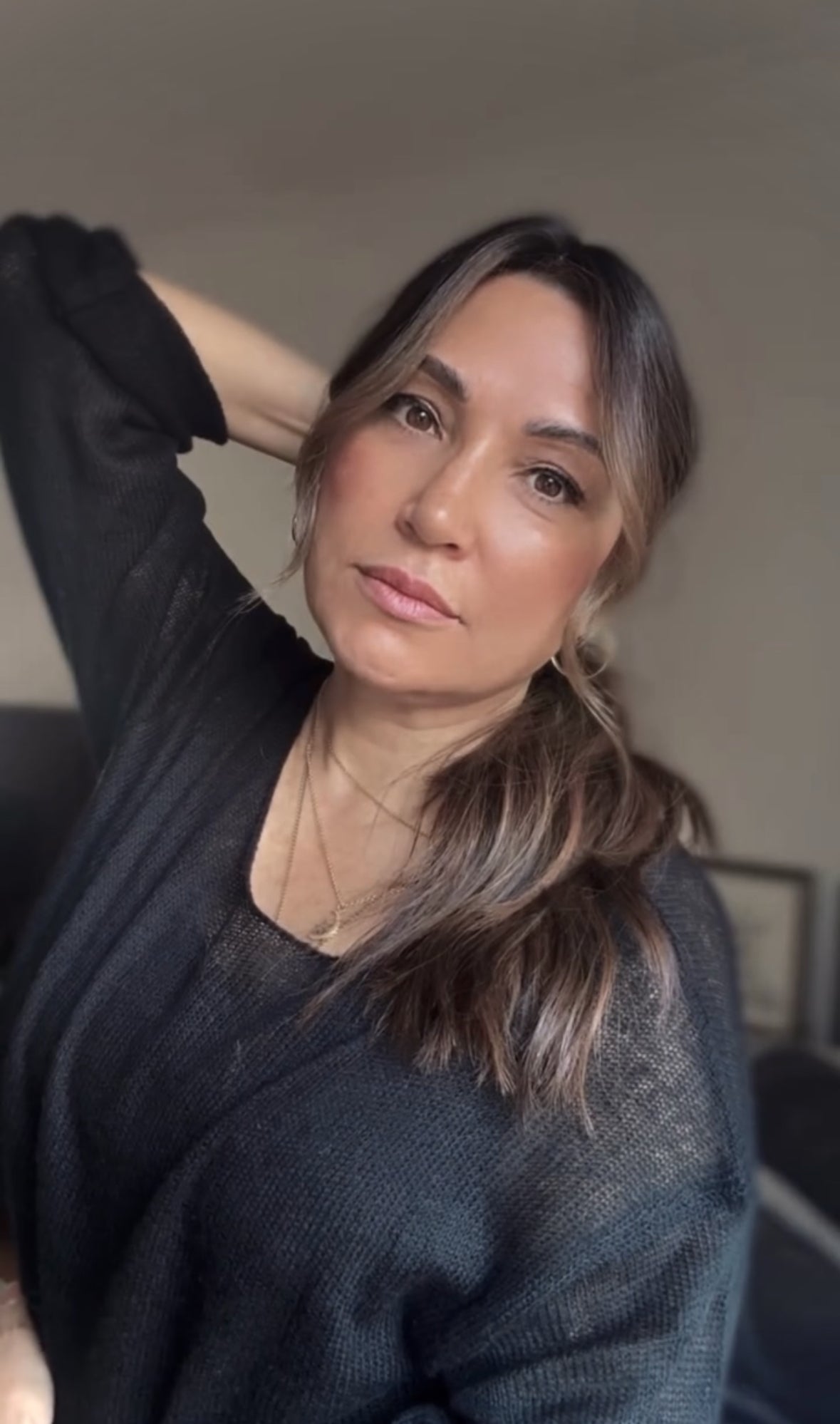 FEATHERLITE CARAMEL BALAYAGE TOPPER