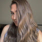 FEATHERLITE/ULTRA LIGHT SILK TOPPER-LIGHT BROWN