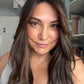 DARK BEOWN/SOFT BLACK VIRGIN TOPPER WITH ASHY RIBBON BALAYAGE