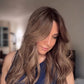 Featherlite Light Brown Topper With Soft Balayage