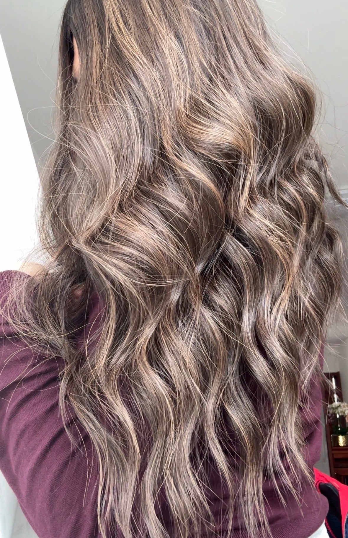 DARK BROWN BALAYAGE/HIGHLIGHTED TOPPER