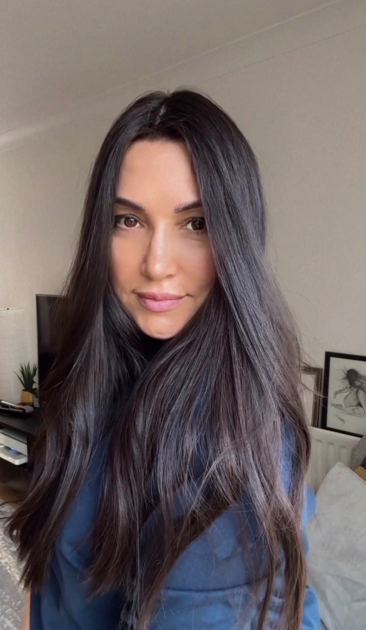 DARKEST BROWN/SOFT BLACK VIRGIN HAIR TOPPER