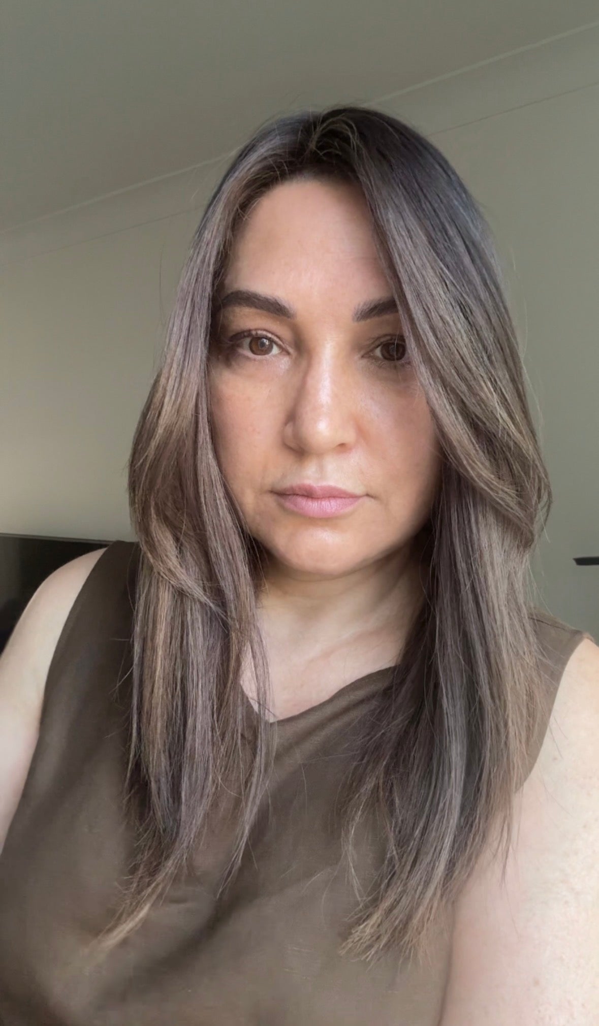 ASHY BALAYAGE SILK TOPPER/HIGHER DENSITY