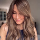 Featherlite Light Brown Topper With Soft Balayage