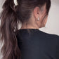 FEATHERLITE VIRGIN BROWN TOPPER WITH SUBTLE CARAMEL BALAYAGE