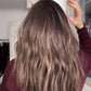MEDIUM TO DARK BROWN ASHY BALAYAGE TOPPER