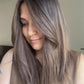 ASHY BALAYAGE SILK TOPPER/HIGHER DENSITY