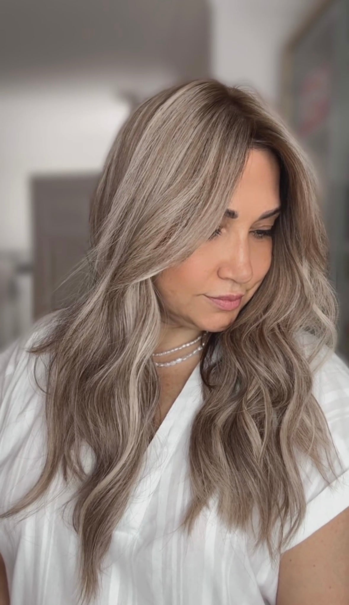 FEATHERLITE ASHY BLONDE BALAYAGE TOPPER (Moonlight Light Ashy Blonde)