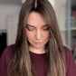 LIGHT BROWN BALAYAGE TOPPER